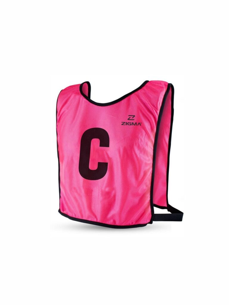 Pink Impact Netball Bibs - Zigma Sports
